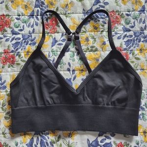 Lululemon Black Ebb to Street Bra Small 6